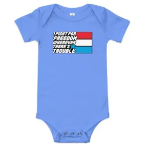 Fight For Freedom Baby Onesie