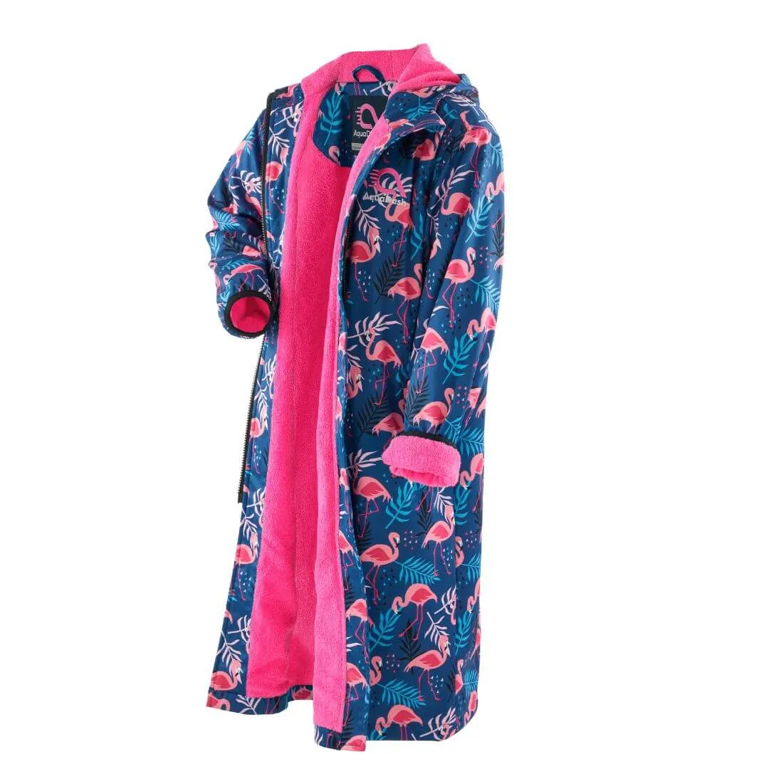 Flamingos Swim Parka Adults (110cm length)