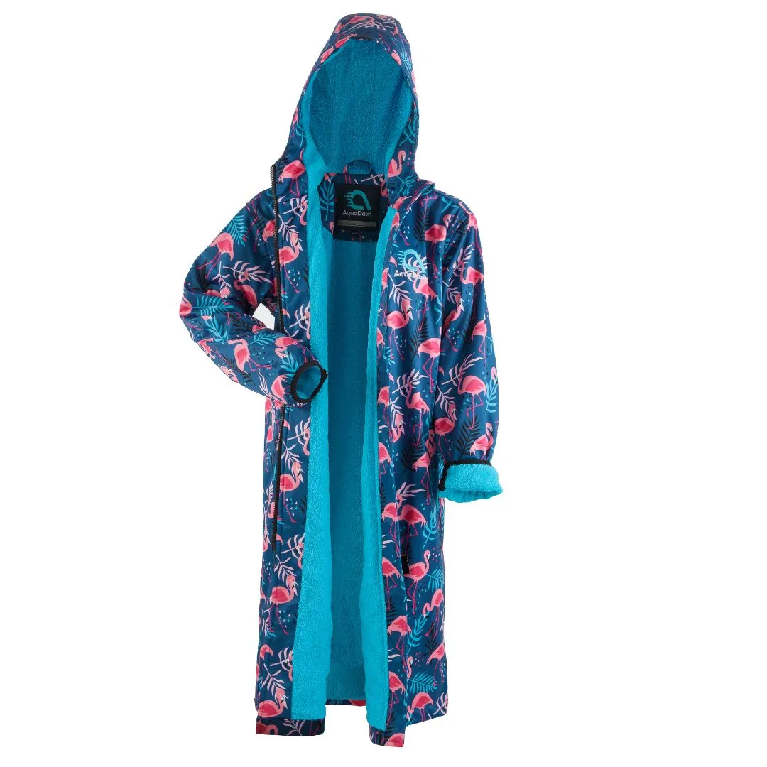 Flamingos Swim Parka Adults (110cm length)