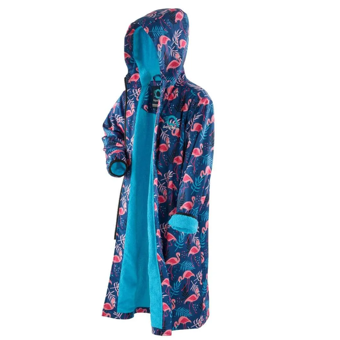 Flamingos Swim Parka Adults (110cm length)