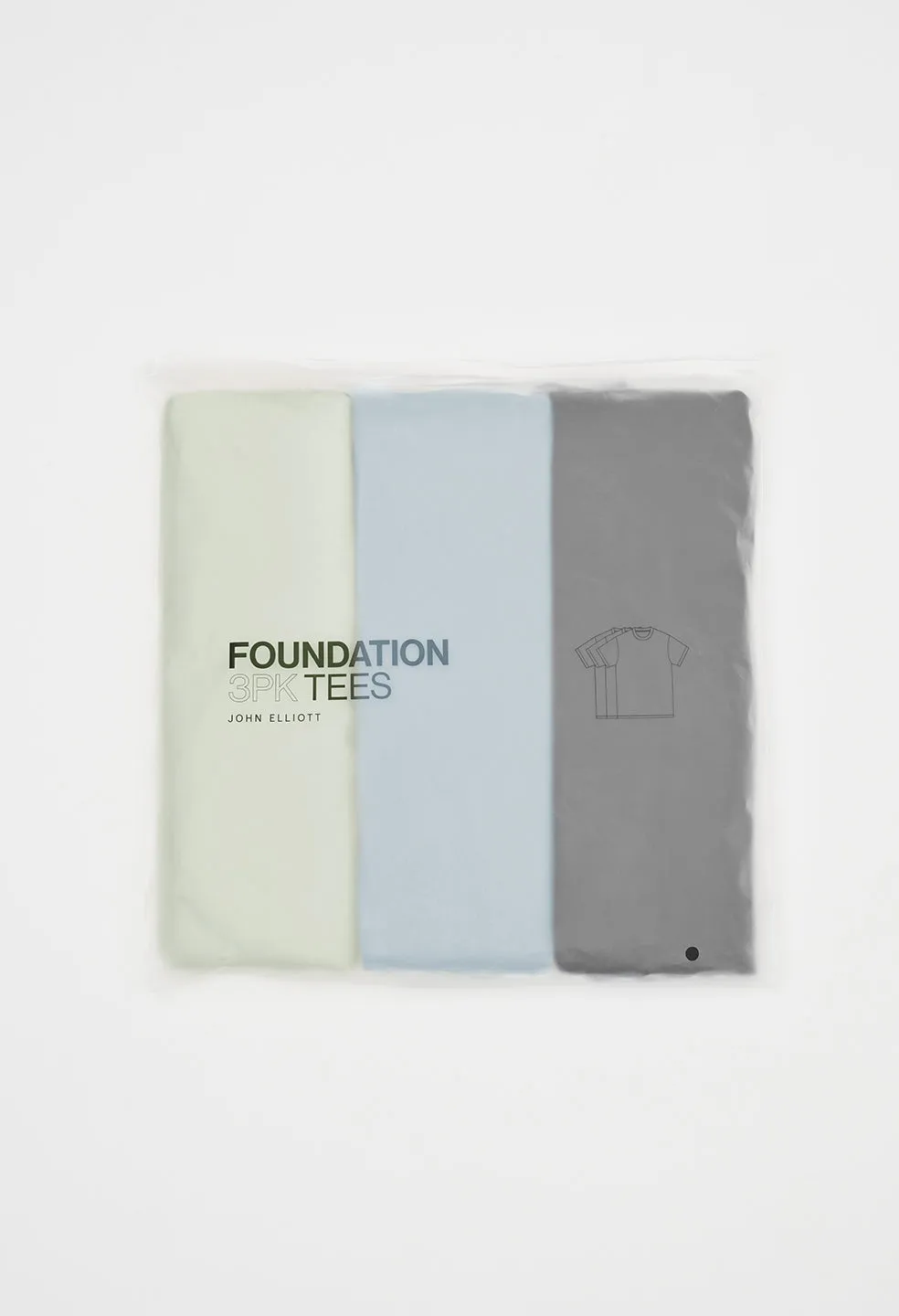 Foundation 3 Pack Tees / Pre SS 22