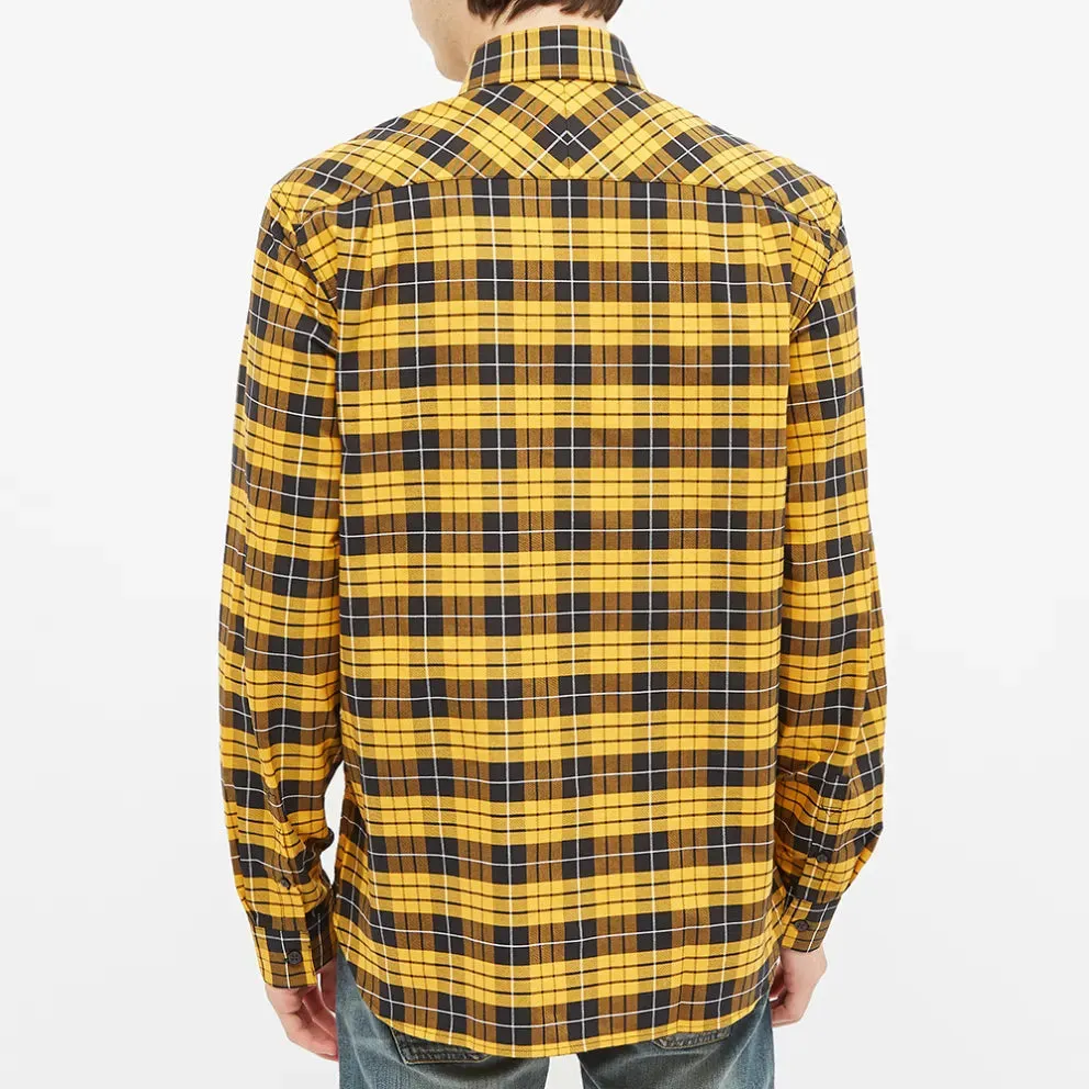 Fred Perry Long Sleeve Button Down Amber