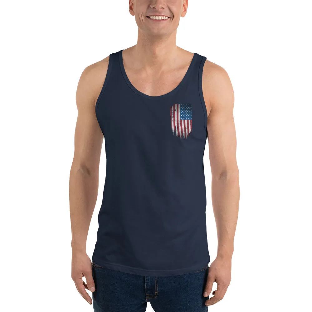 Freedom Isnt Free Tank Top - Patriotic American Flag Shirt