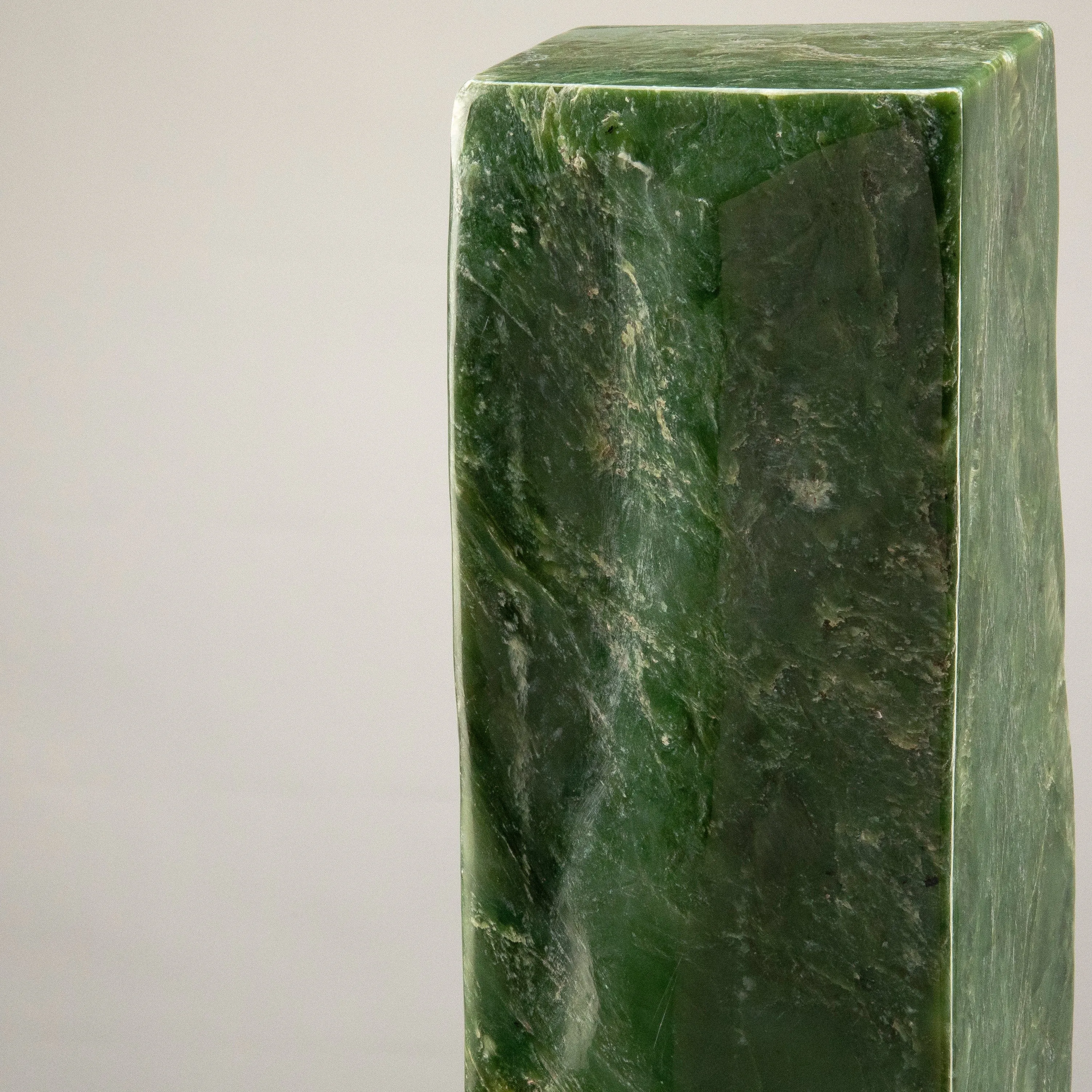 Freeform Nephrite Jade Tower from Afghanistan - 25 / 55 lbs