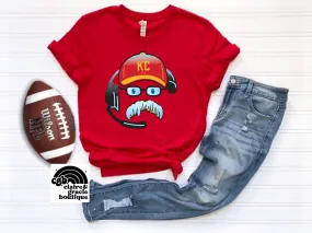 Frozen Mustache Andy Reid | Kansas City Shirtless Jason | Tee or Long Sleeve