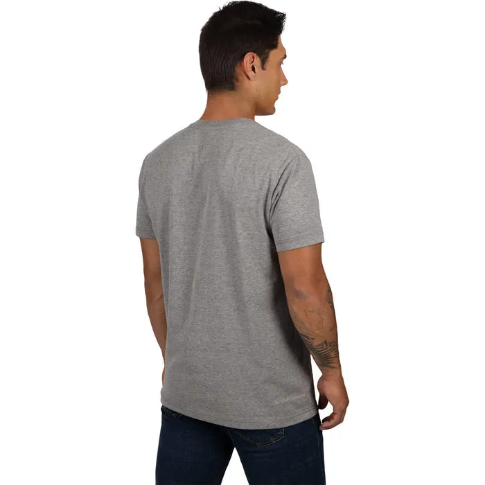 FXR Men's Race Division Premium Tee Grey Heather/Lava