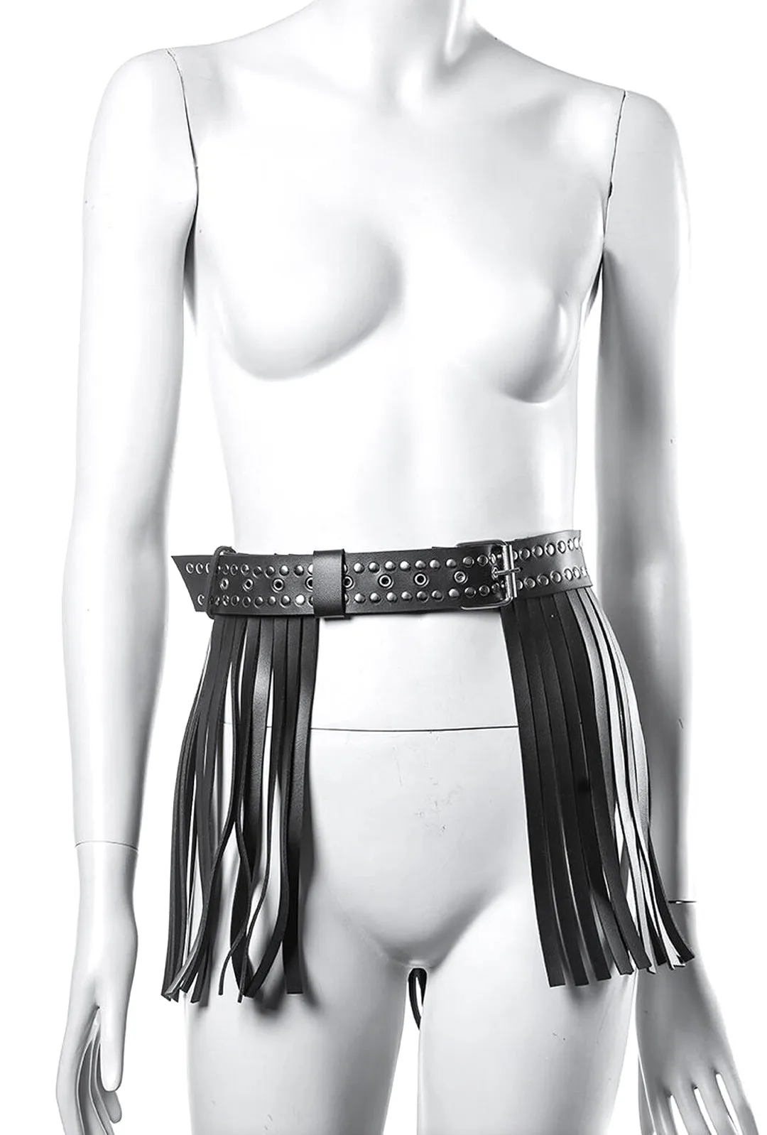 GARBO - BODY HARNESS BELTED SKIRT