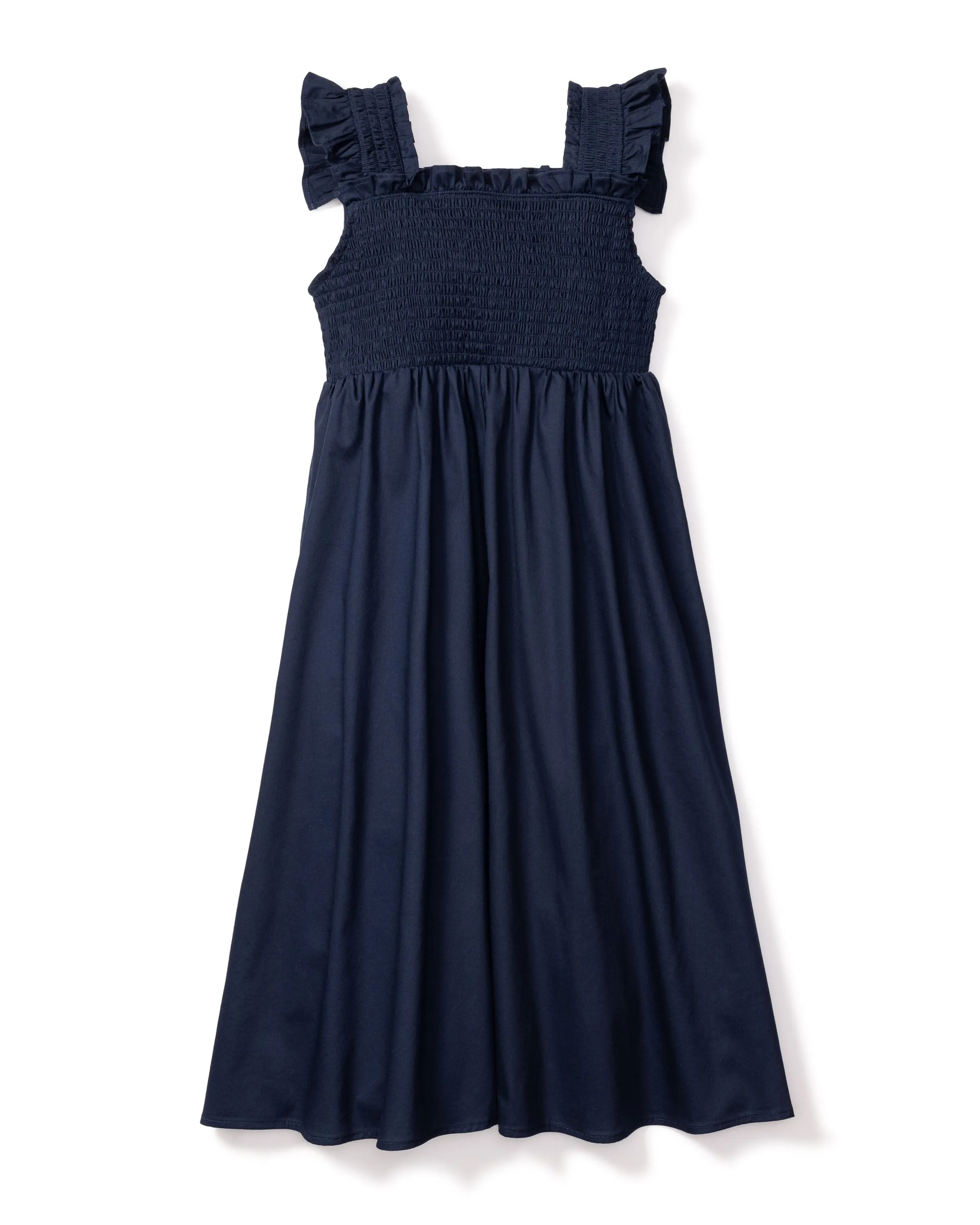 Girl's Twill Margaux Dress | Navy