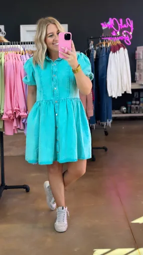 Go Easy on Me Short Dress