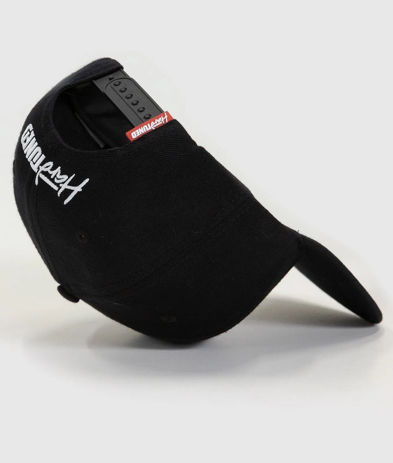 Hardtuned Overnight Parts Black Flat Brim Cap