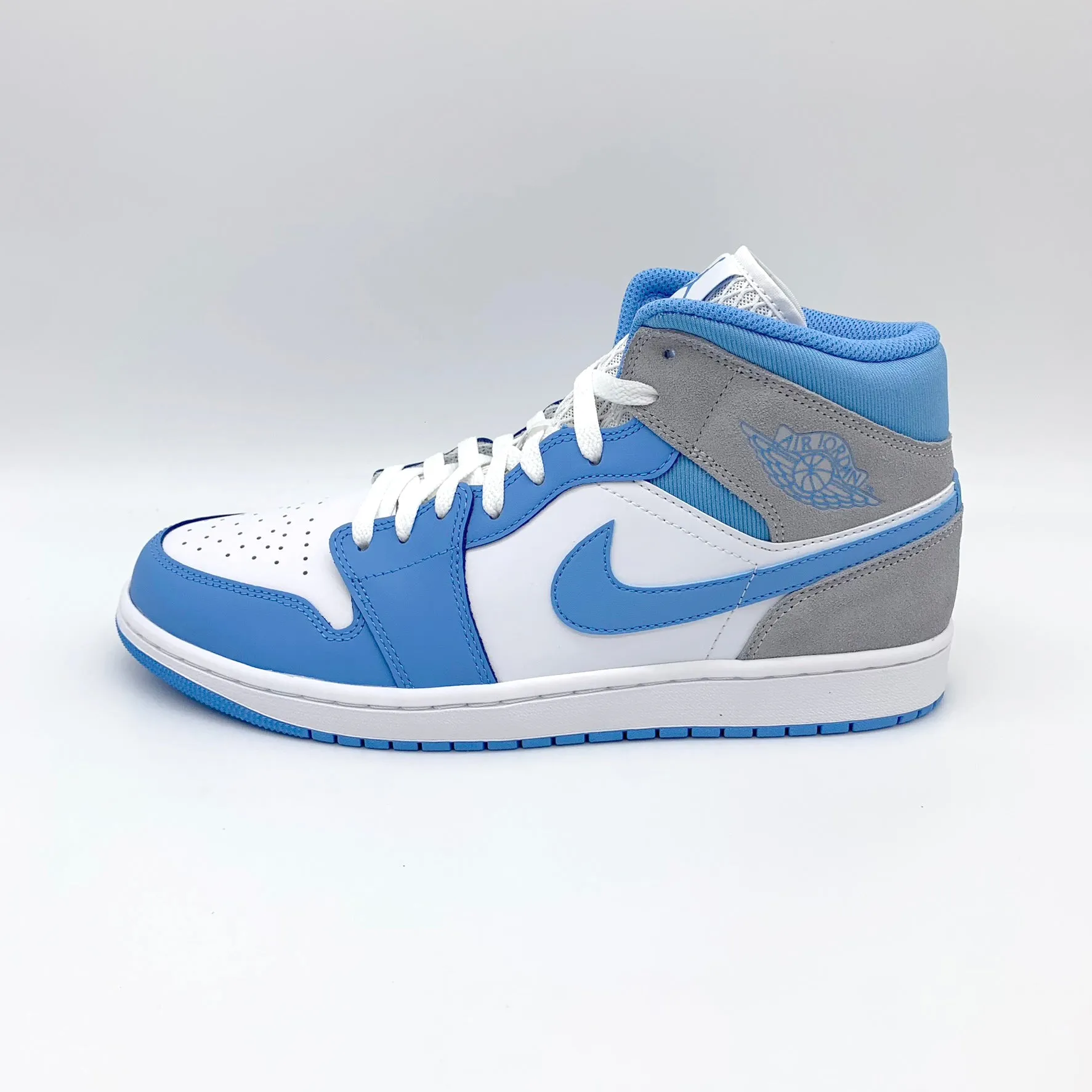 Jordan 1 Mid University Blue Grey