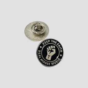 Keep The Faith Pin Badge