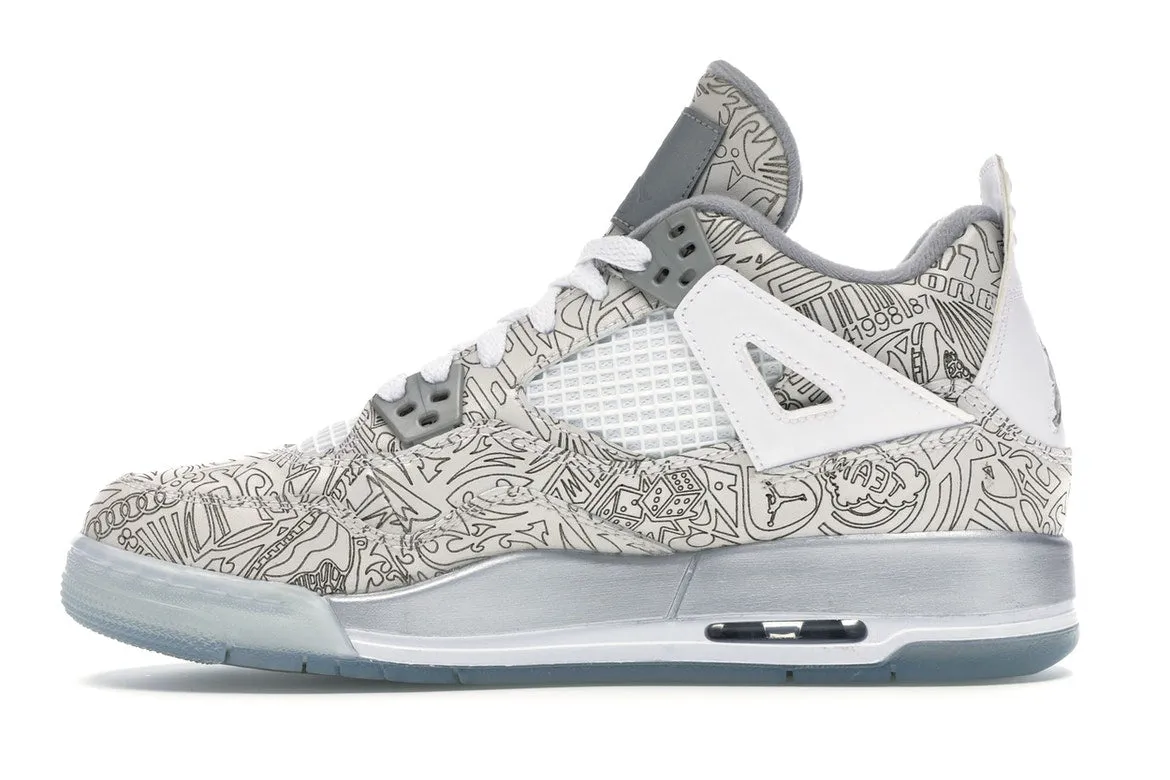 Kids Air Jordan Retro 4 BG GS "Laser"