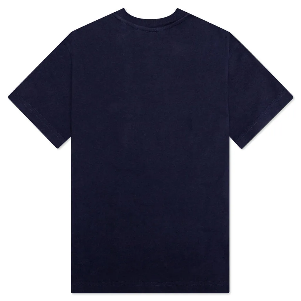 Kids Shark T-Shirt - Navy Blue