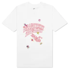 Kids Space S/S Tee - White