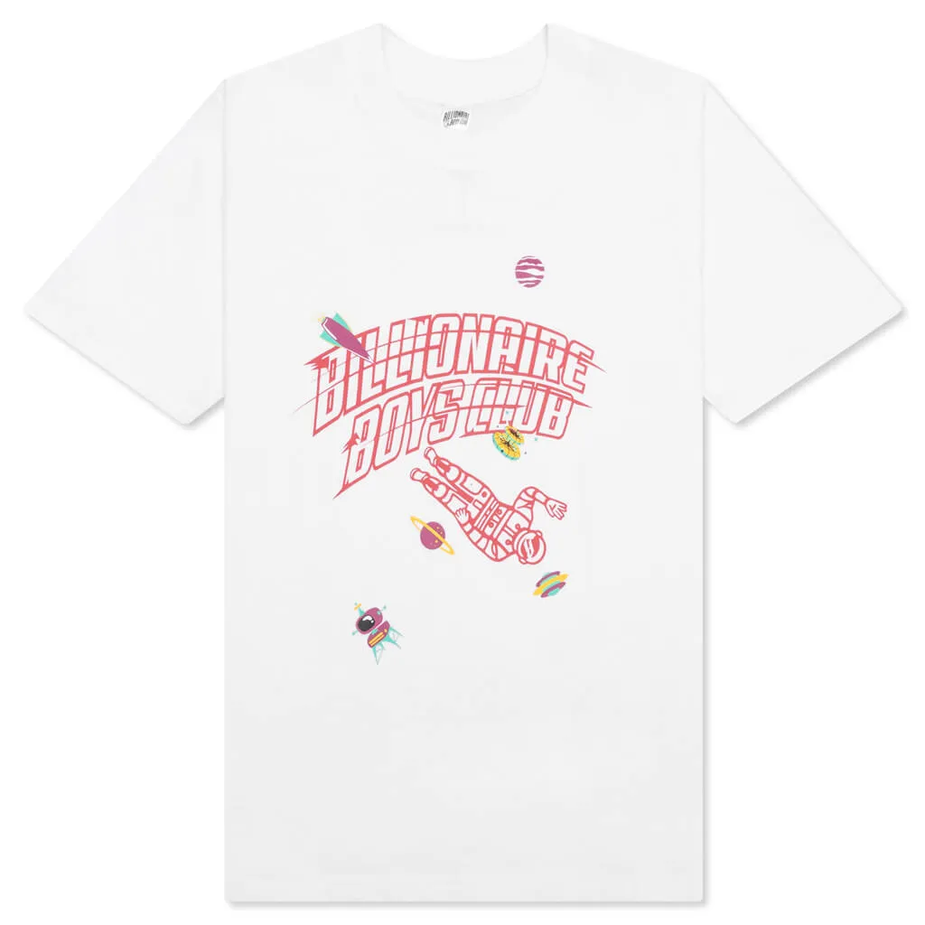 Kids Space S/S Tee - White