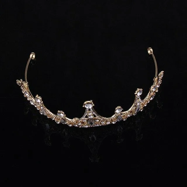 King and Queen Bridal Crown for Wedding or Prom