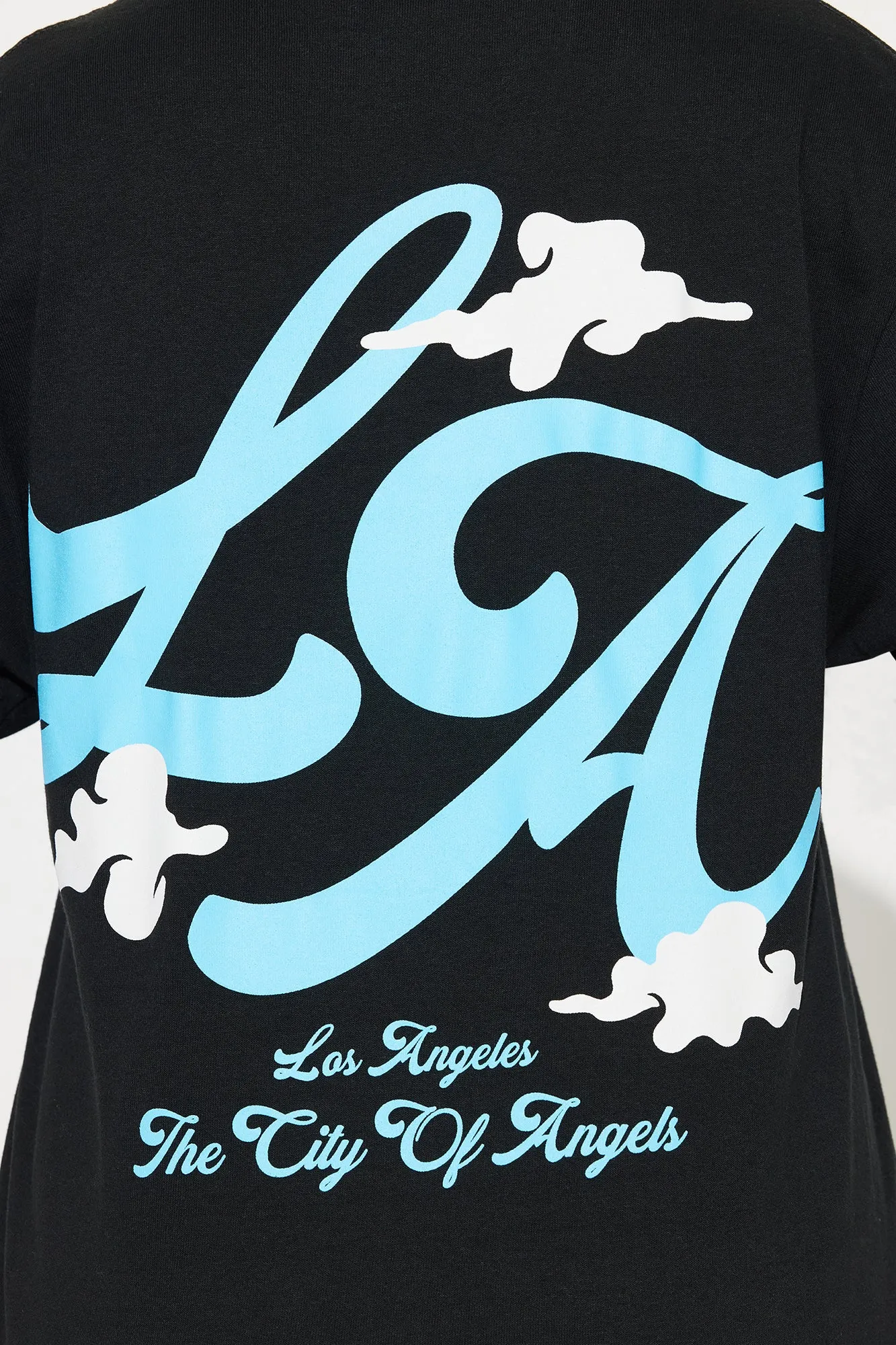 LA Angels City Graphic Tee - Black