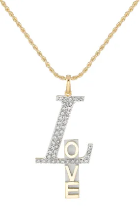 Love Nameplate Necklace