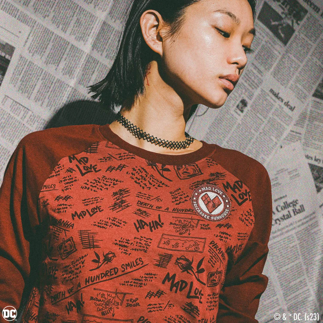 Mad Love Red Raglan