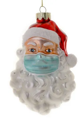  masked Santa Claus  Ornament