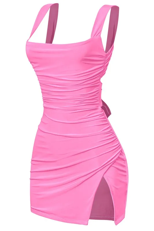 Melissa dress (Hot Pink)