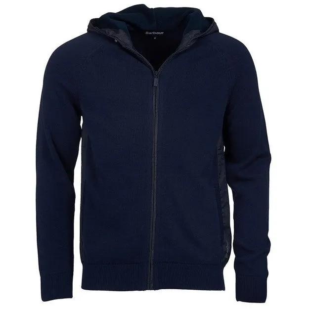 Men's Barbour | Rampside Hooded Knit Sweater | Navy