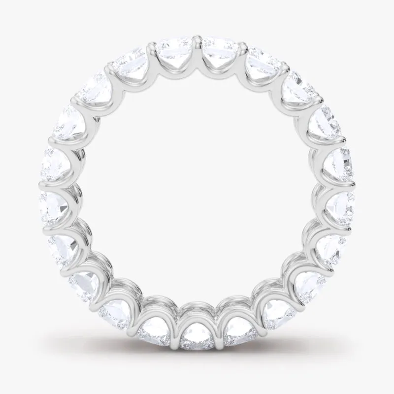 Men's Radiant Cut Diamond Eternity Band