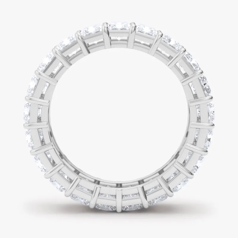 Men's Radiant Cut Diamond Eternity Band