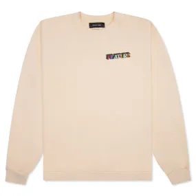 Multi ATG Crewneck - Almond Oil