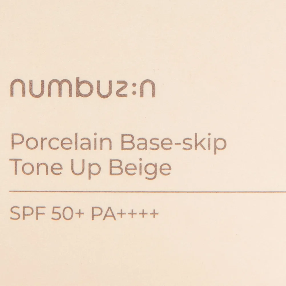 Numbuzin No.3 Porcelain Base-Skip Tone Up Beige 50ml