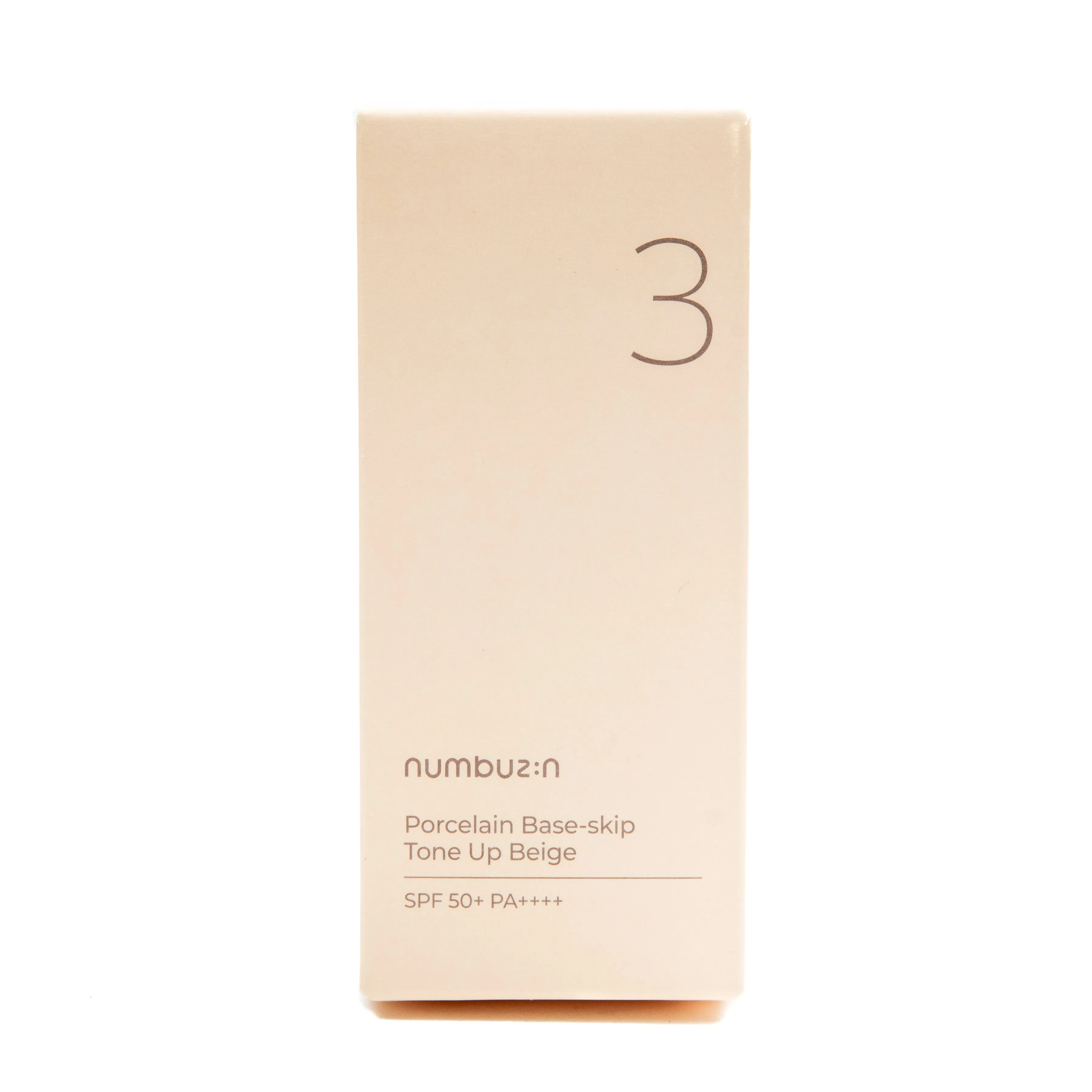 Numbuzin No.3 Porcelain Base-Skip Tone Up Beige 50ml