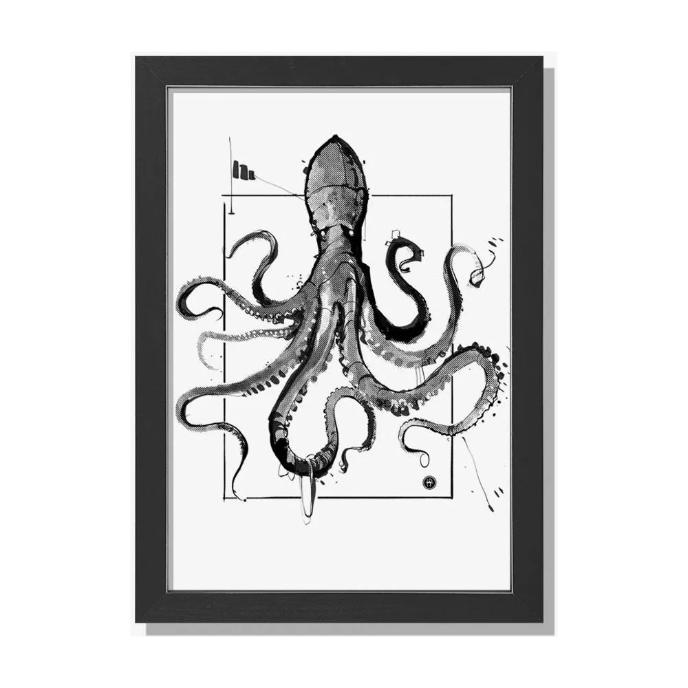 Octopus Framed Art Print