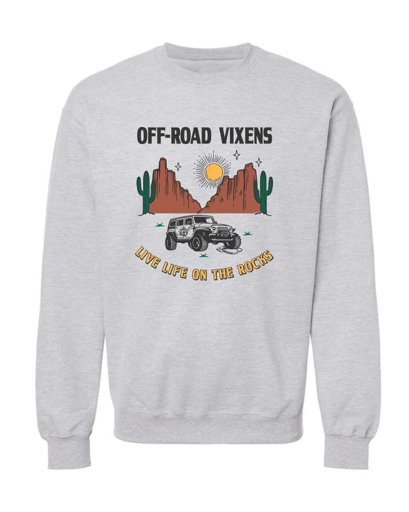 On the Rocks Unisex Crew Sweatshirt