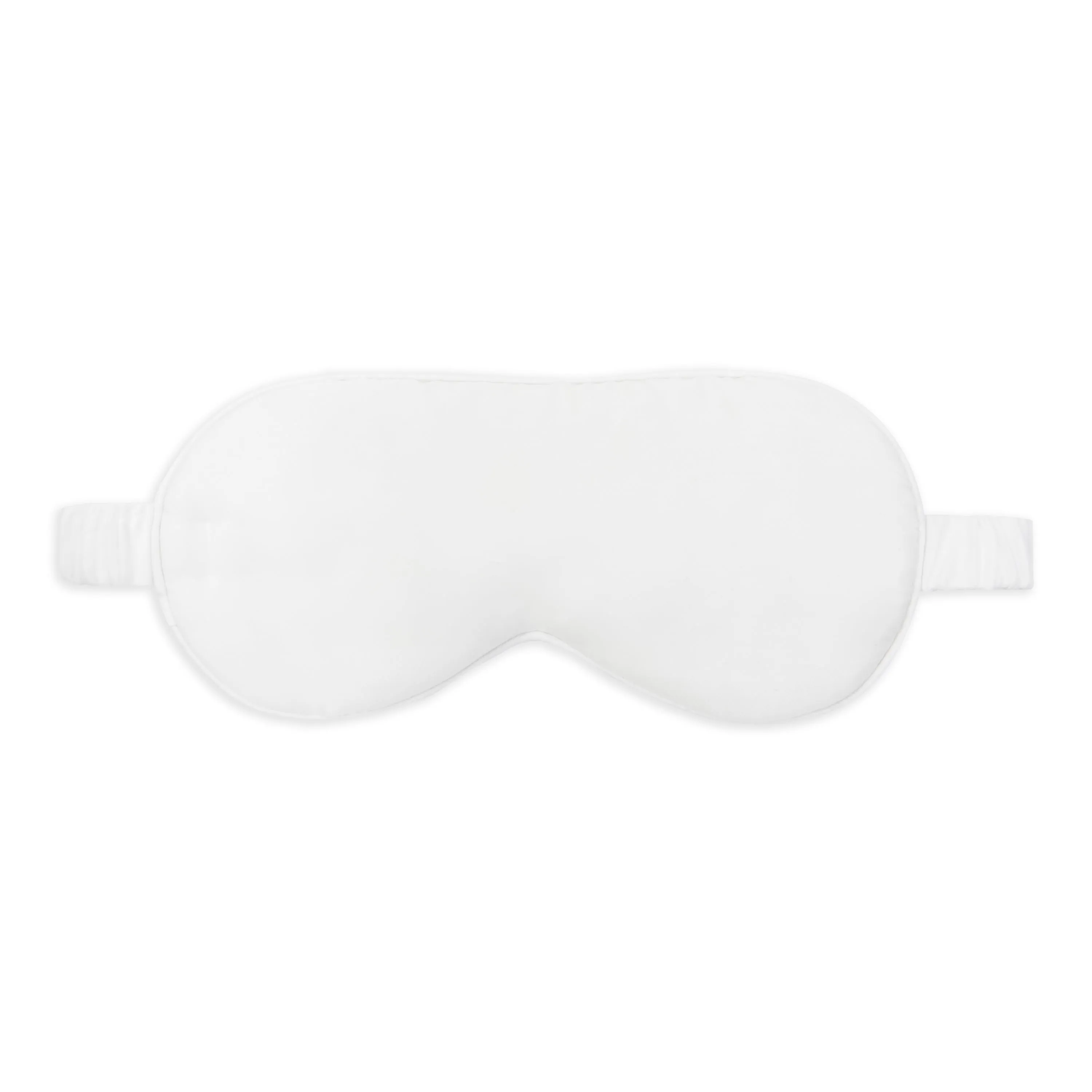 Organic Vegan Eucalyptus Silk Eye Mask | White