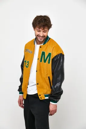 Oversized Wool Varsity Jacket