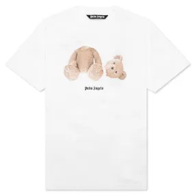 PA Bear Classic Tee - White/Brown