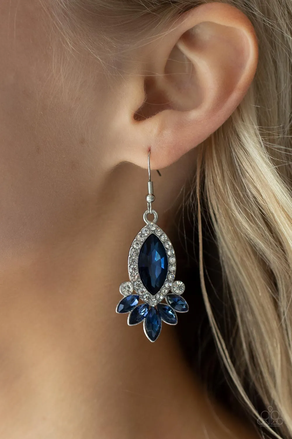 Paparazzi Earring ~ Prismatic Parade - Blue