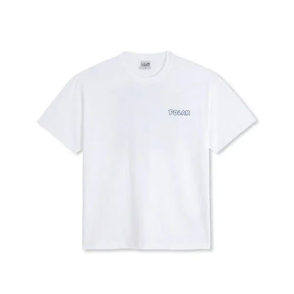 Polar Skate Co. Crash Tee White