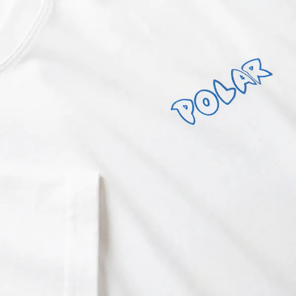 Polar Skate Co. Crash Tee White