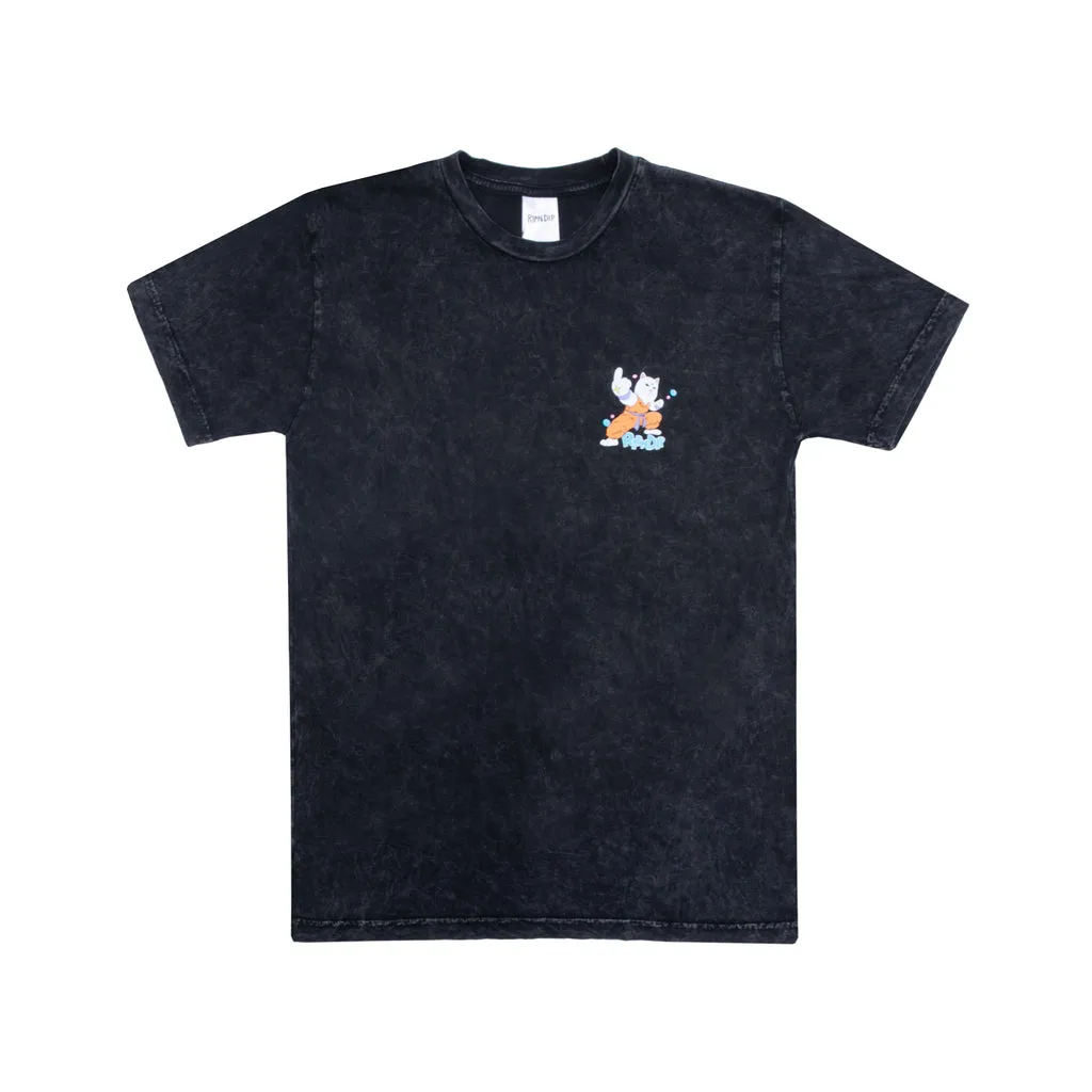 Power Tee (Black Mineral Wash)