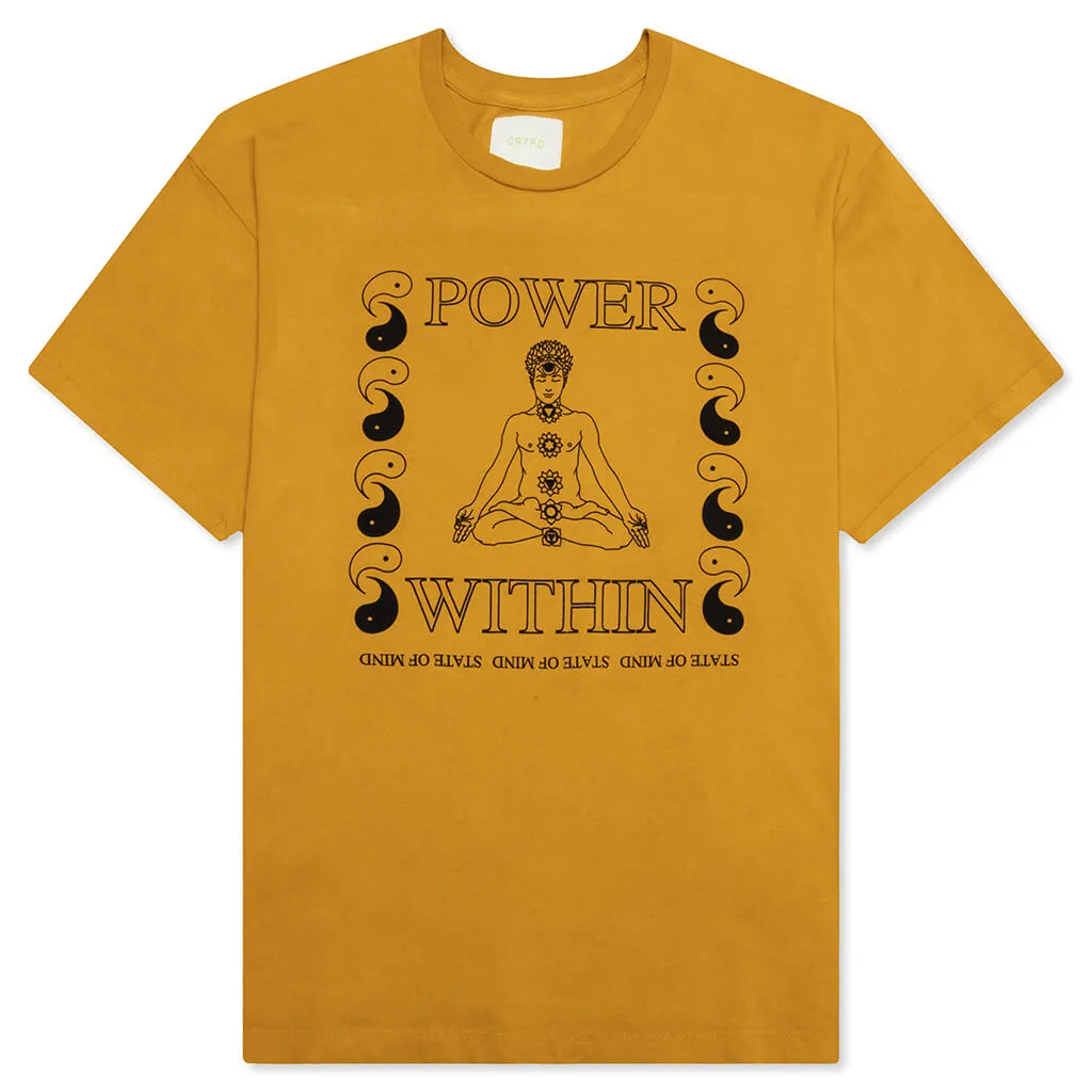 Power Within T-Shirt - Mustard