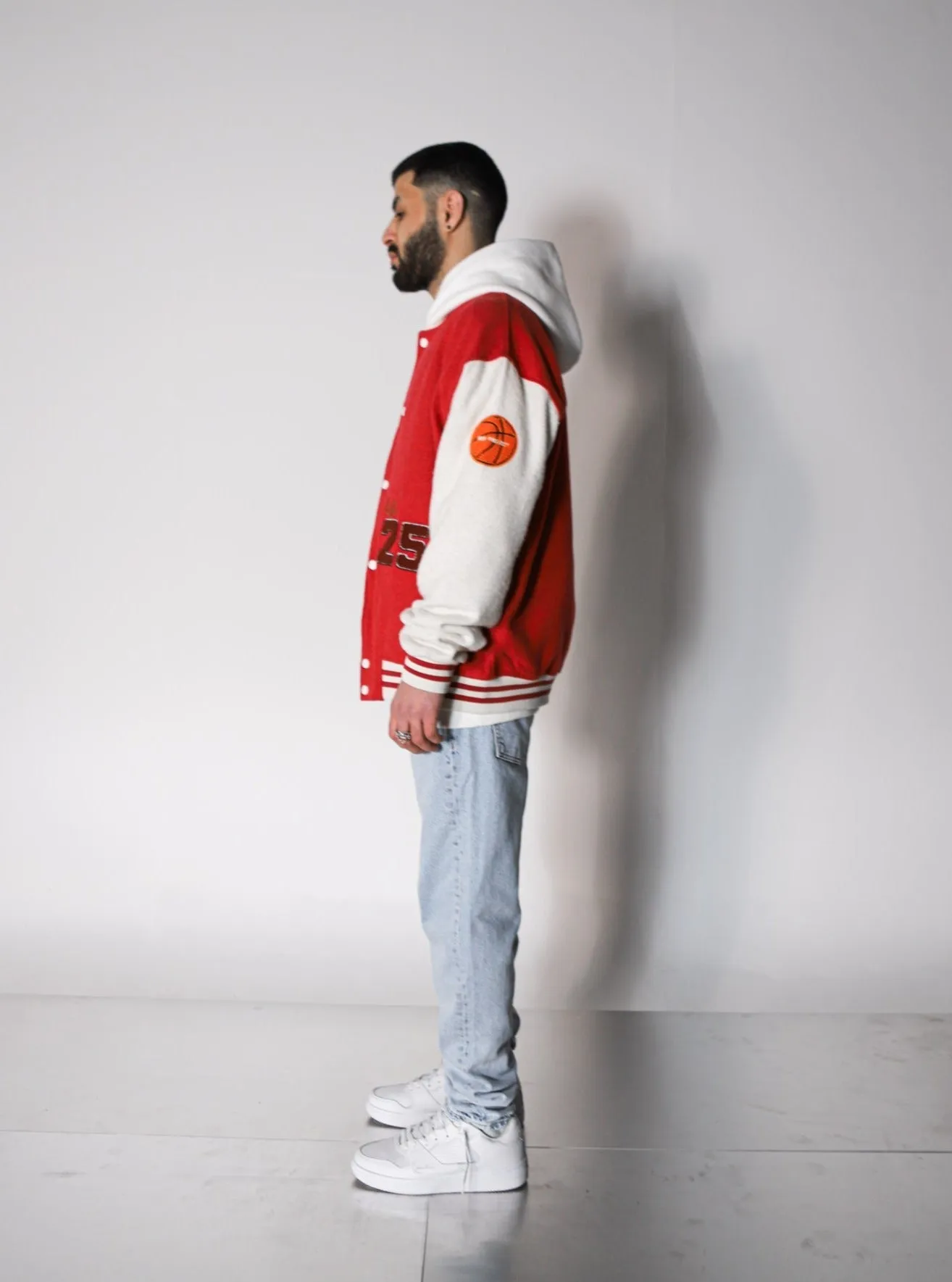 Premium Red College Jacket