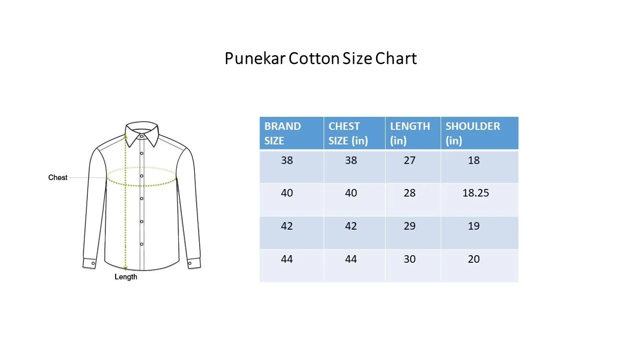 Punekar Cotton Peach Color Cotton Handmade Formal Shirt for Men's.