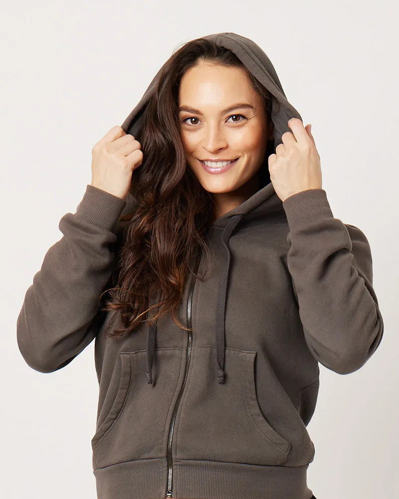 Rachel Zip Up Sweatshirt