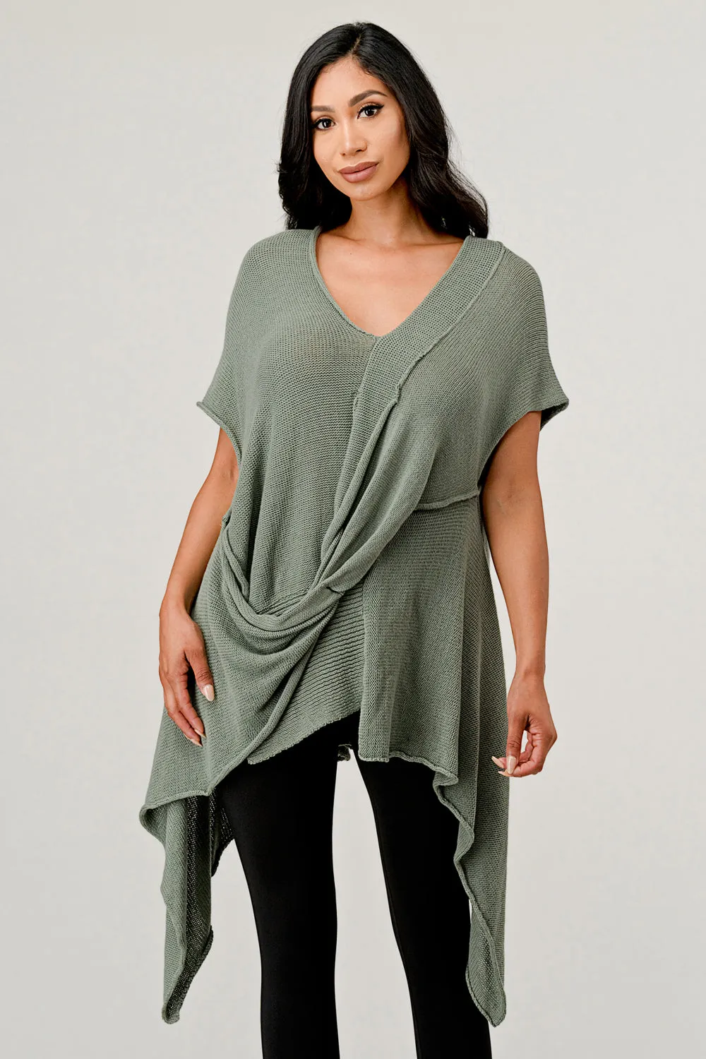 Raw Moda Italian Twist Front Tunic