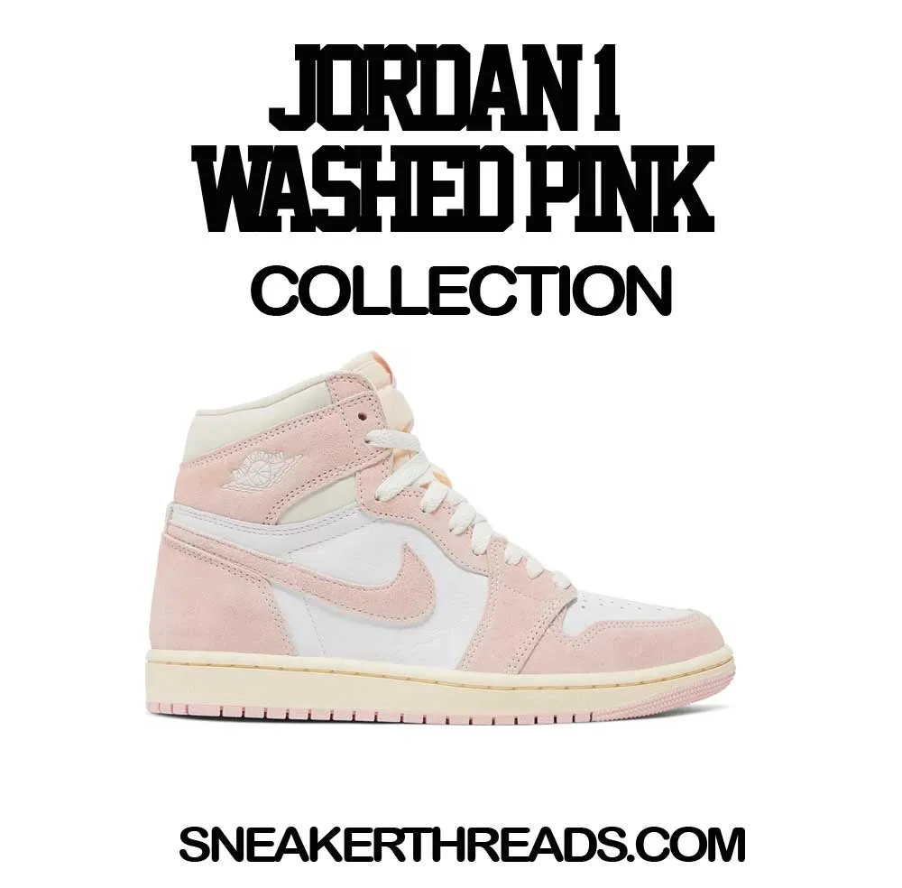 Retro 1 Washed Pink Ballin Bear Shirt