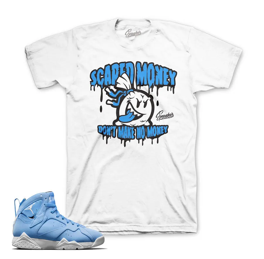 Retro 7 Pantone Shirt - Scared Money - White