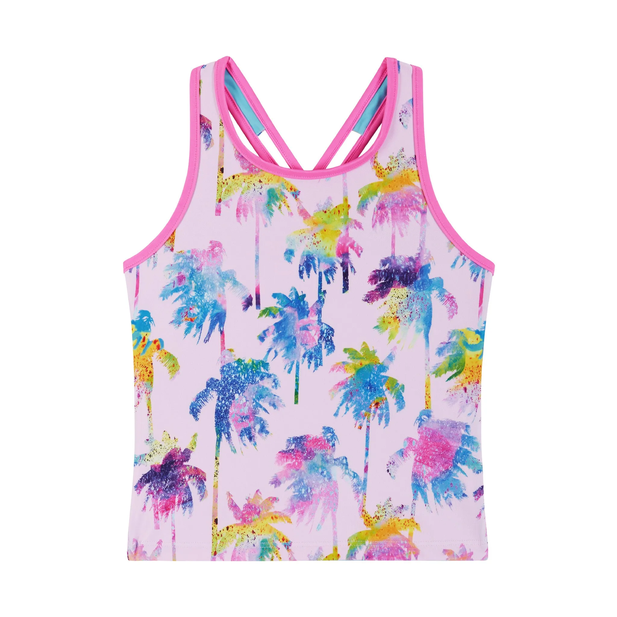 Reversible Tankini | Palm Tree Print