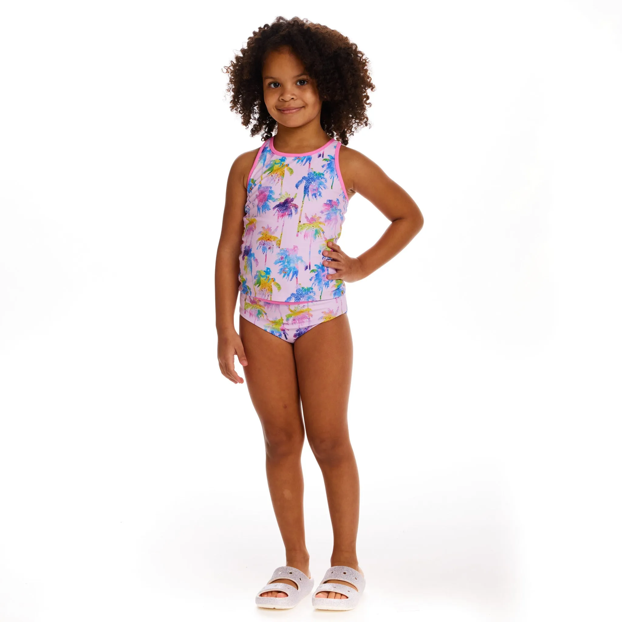 Reversible Tankini | Palm Tree Print